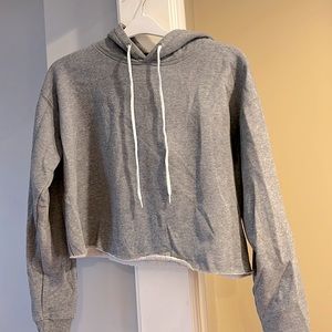 Wild Fable cropped sweatshirt with hood.  Size medium